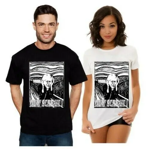 T Shirt Pour Hommes Boris Johnson Pm Edvard Munch Le Cri Brexit Remover