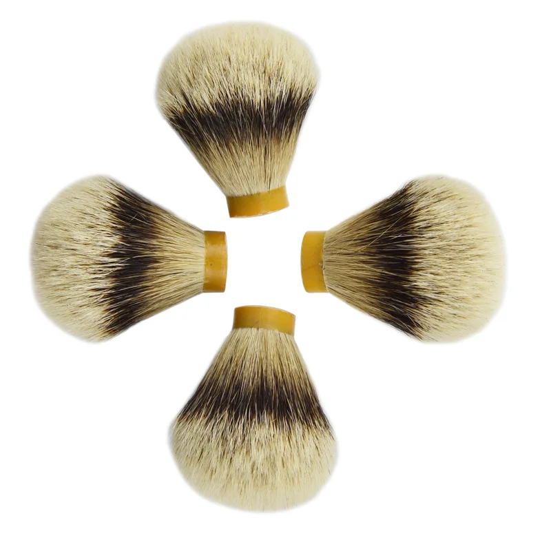Finest Two Band Chubby Fan Badger Hair Knots Shaving Brush Knots Shaving Brush Knots