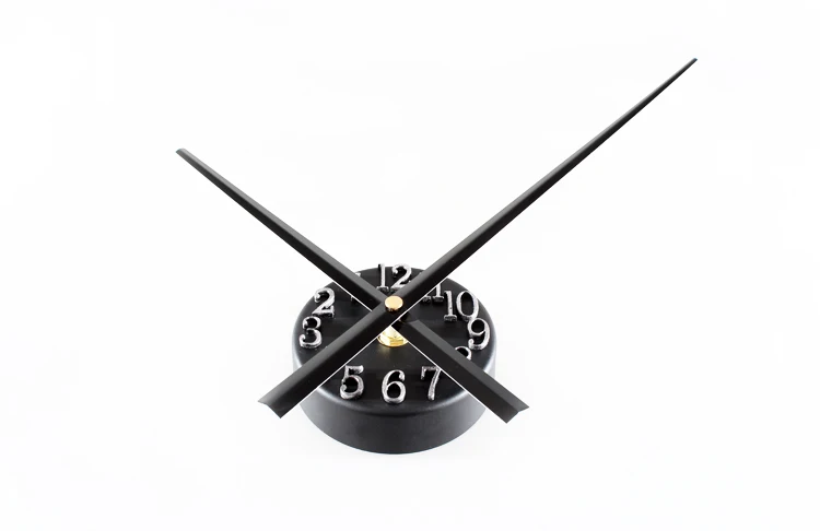 large diy wall clock modern design reverse time