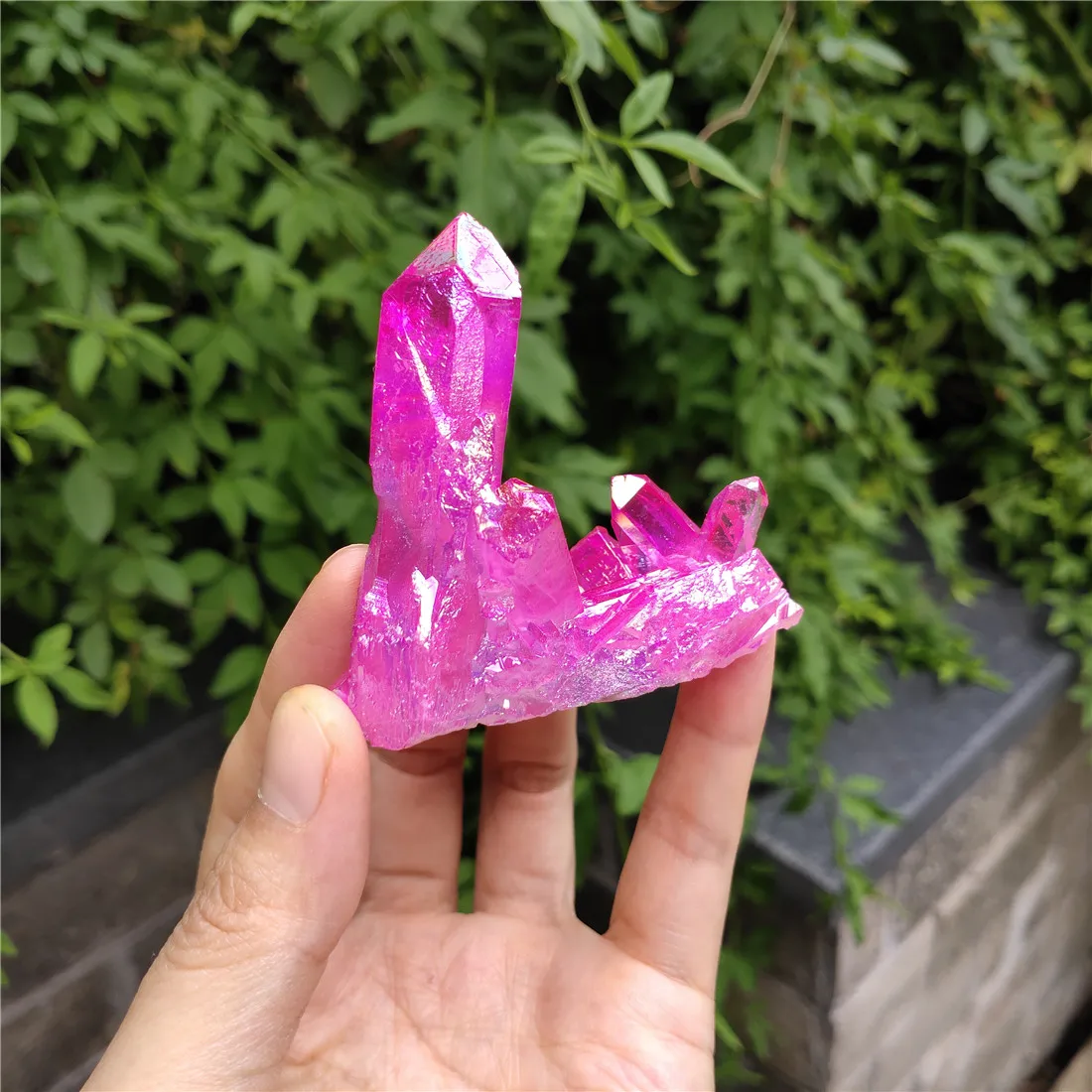 Аура Кристалл кластер Ангел кварц камень остров Камни Кристаллы Wicca Cristal Пьер
