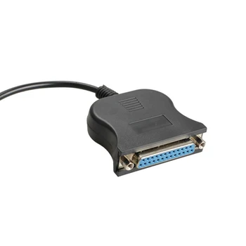 

USB1.1 to DB25 Parallel Printer Cable Adapter Female Connector Converter for Laptop Desktop PC KQS8