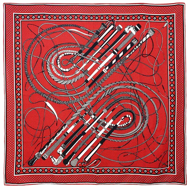 New Silk Scarf Cashmere Scarves 130cm Woman Neckerchief High Quality Kerchief Femininity Hand Towel Fashion Valentines Gift 12
