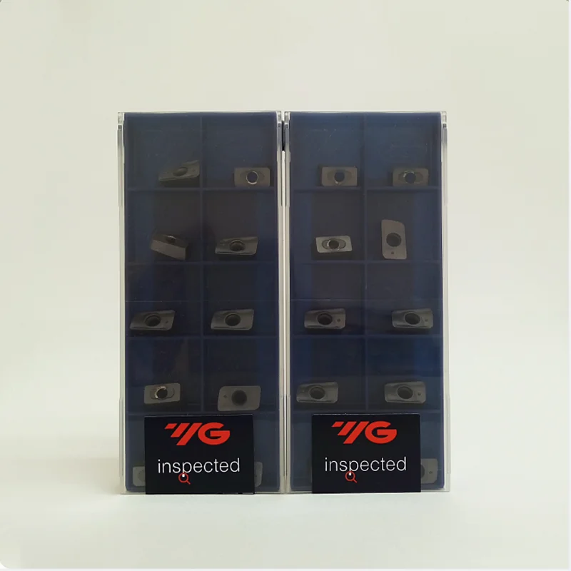 YG-1 APMT113504PDTR YG602 APMT113508PDTR YG602/APMT160408PDTR YG602 Original CNC Milling Carbide Inserts 10pcs For Steel,