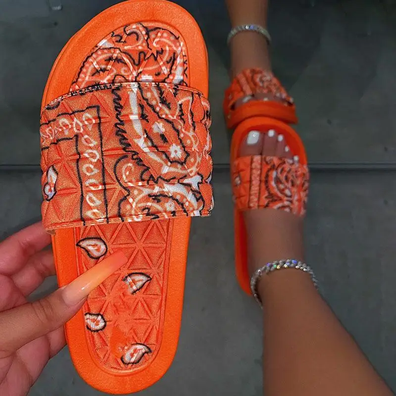 Zapatillas antideslizantes para mujer, chanclas cómodas para interiores y exteriores, zapatos de playa con punta de verano