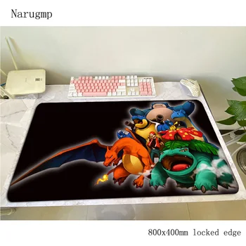 

pokemon padmouse 80x40cm gaming mousepad game HD print large mouse pad gamer computer desk cheapest mat notbook mousemat pc