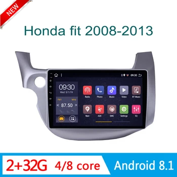 شراءRAM2G مشغل أسطوانات للسيارة هوندا صالح جاز 2008-2013 نظام الوسائط المتعددة راديو السيارة لتحديد المواقع DSP RDS Am رئيس وحدة 1din أندرويد مرآة لينك