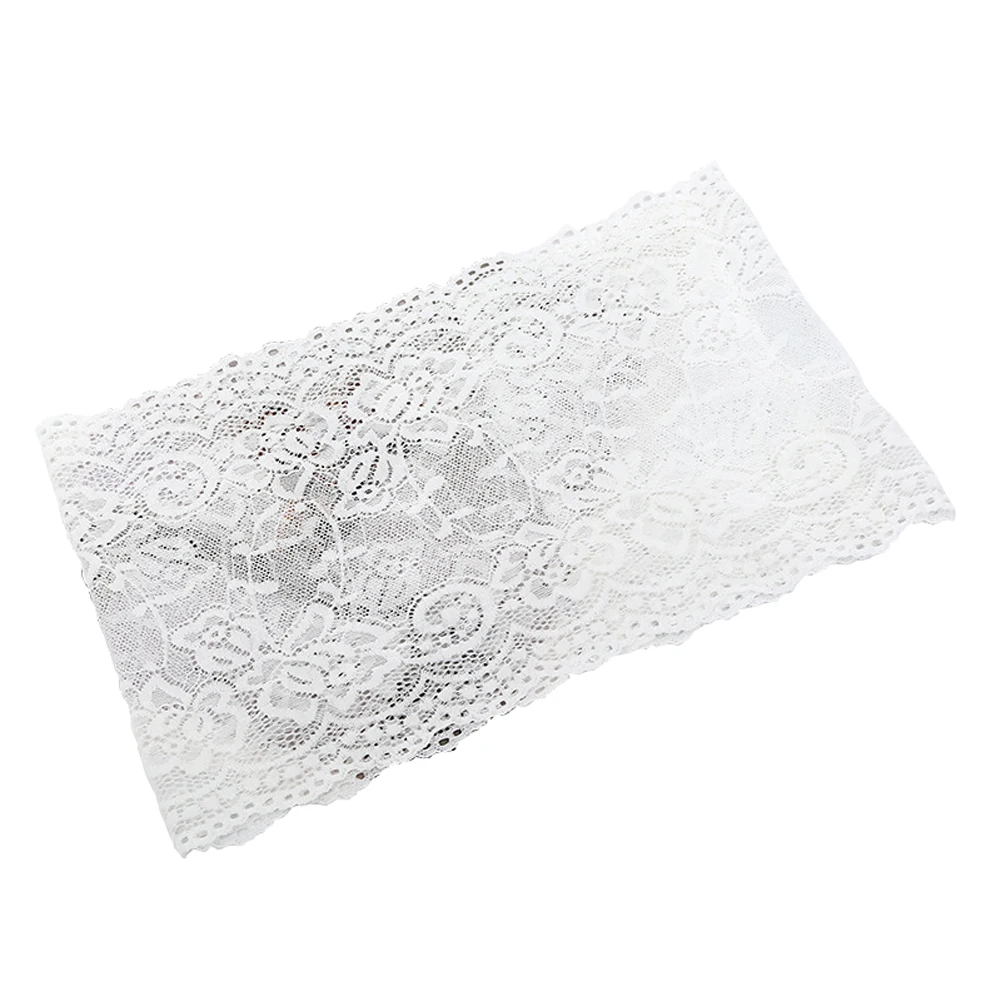 

Women Sock Soft Stretchy Fashion Phone Pocket Leg Accessory Storage Non Slip Easy Wear Lace Elastic Thigh Band Casual