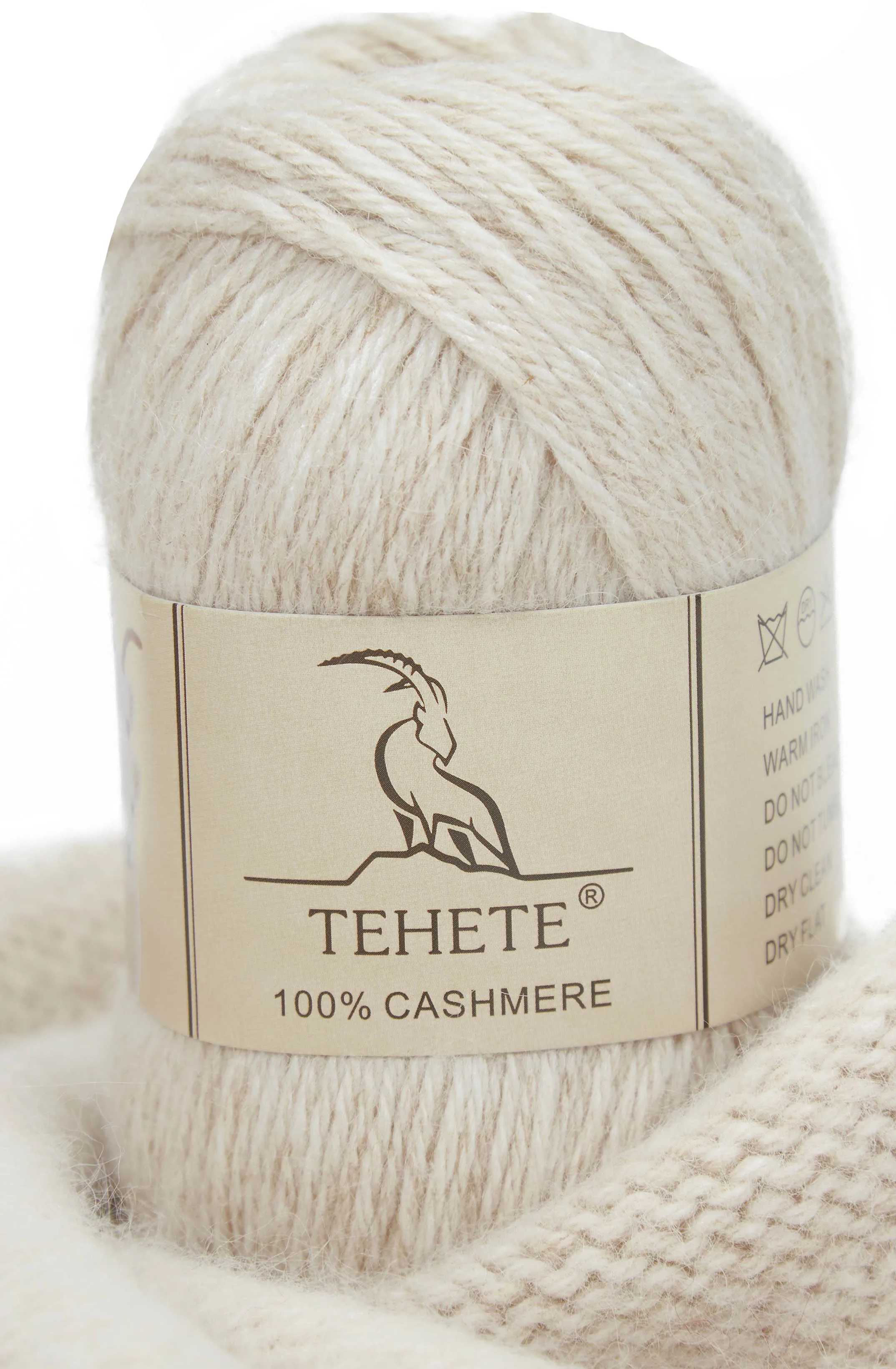TEHETE 100% Cashmere Yarn 4-Ply Knitting Warm Soft Lightweight Luxurious Fuzzy Crocheting Yarn By Hand DIY Material Sewing Scarf 6