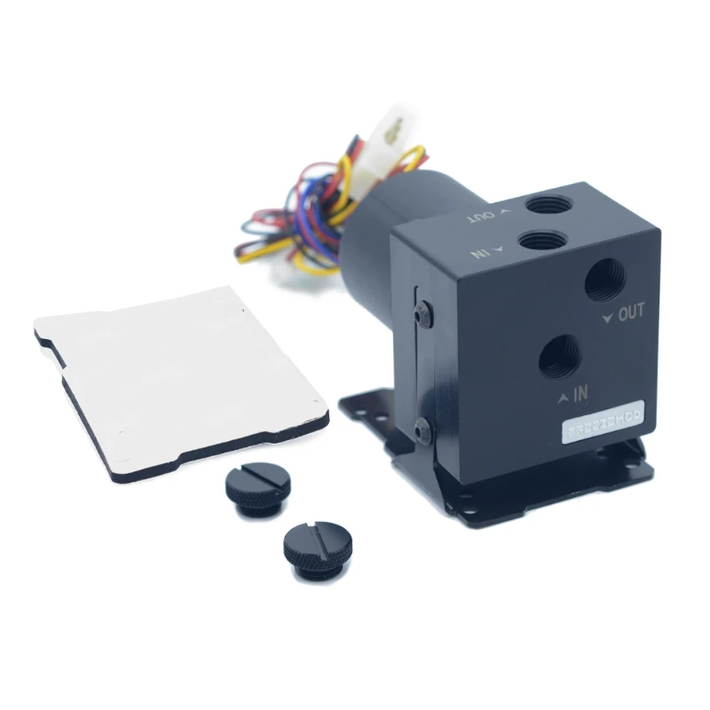 

Computer Water Cooling Water Pump Double Adjustable Flow Head 5 Meters Flow 600L B95D