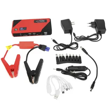 

12V 20000mAh 600A Multi-Functional Emergency Power Supply Digital Display Spare Jump Starter 110V-240V EU/US Plug
