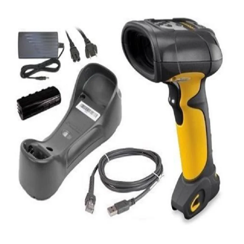 DS3578-HD Laser 1D 2D Series industrial barcode scanning code gun Scanner with usb cable and base and power adapters android scanner