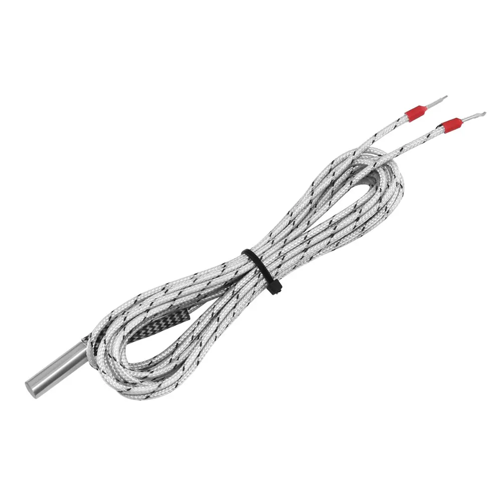 Нагревательная трубка для датчика температуры термистора 1 м 6 х20 мм 12 В 24 50 Вт