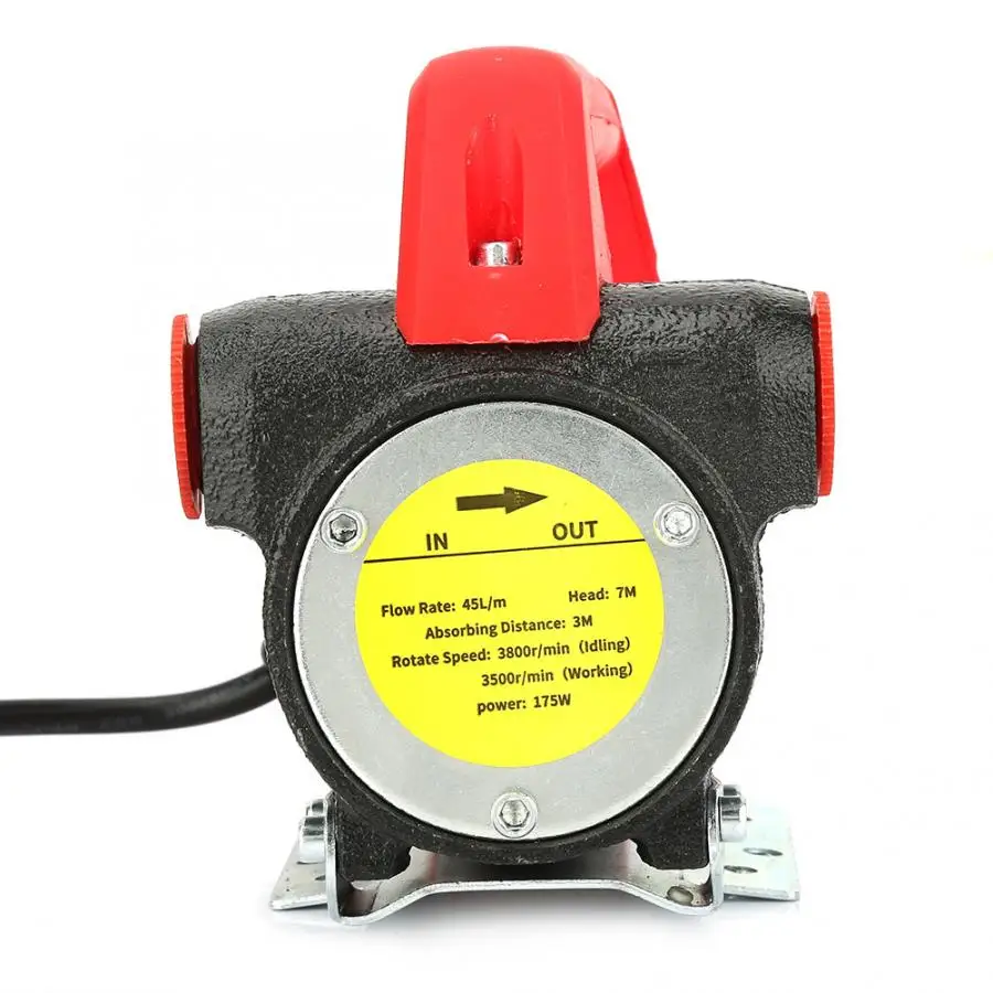 Автомобильный масляный дизельный всасывающий насос для перекачки 12V 175W автомобильный масляный насос-экстрактор
