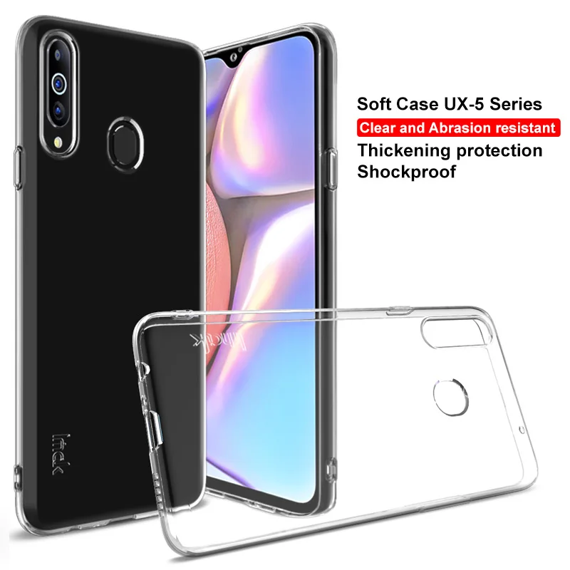 Чехол IMAK из ТПУ с кристаллами для samsung A20s, чехол для samsung Galaxy A20S, прозрачная задняя крышка для телефона, чехол для samsung A 20 S A20 S
