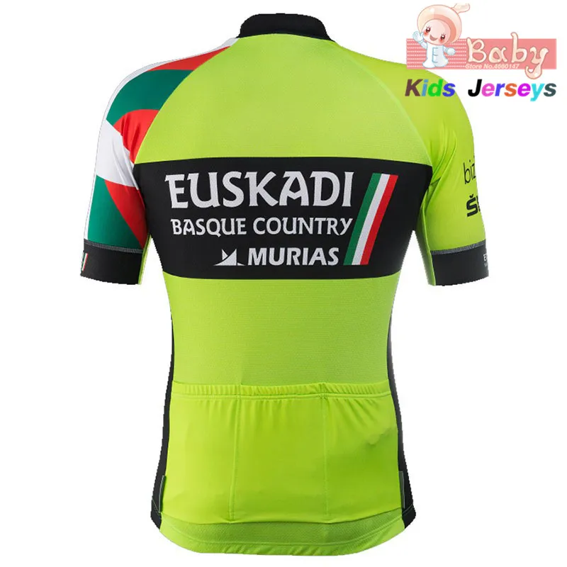 EUSKADI, детский летний комплект из Джерси для велоспорта, профессиональная команда, одежда для велоспорта, MTB, для мальчиков, спортивный костюм, Ropa Ciclismo, Hombre, комплект для велоспорта