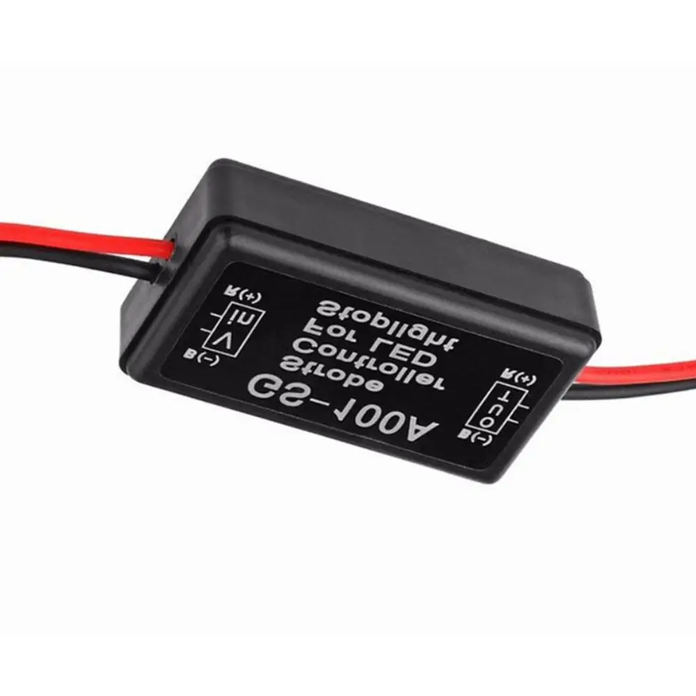 6-30V Automobile And Motorcycle Led Brake Stop Taillight Flash Module Control Box For Car High Installation Gap Light