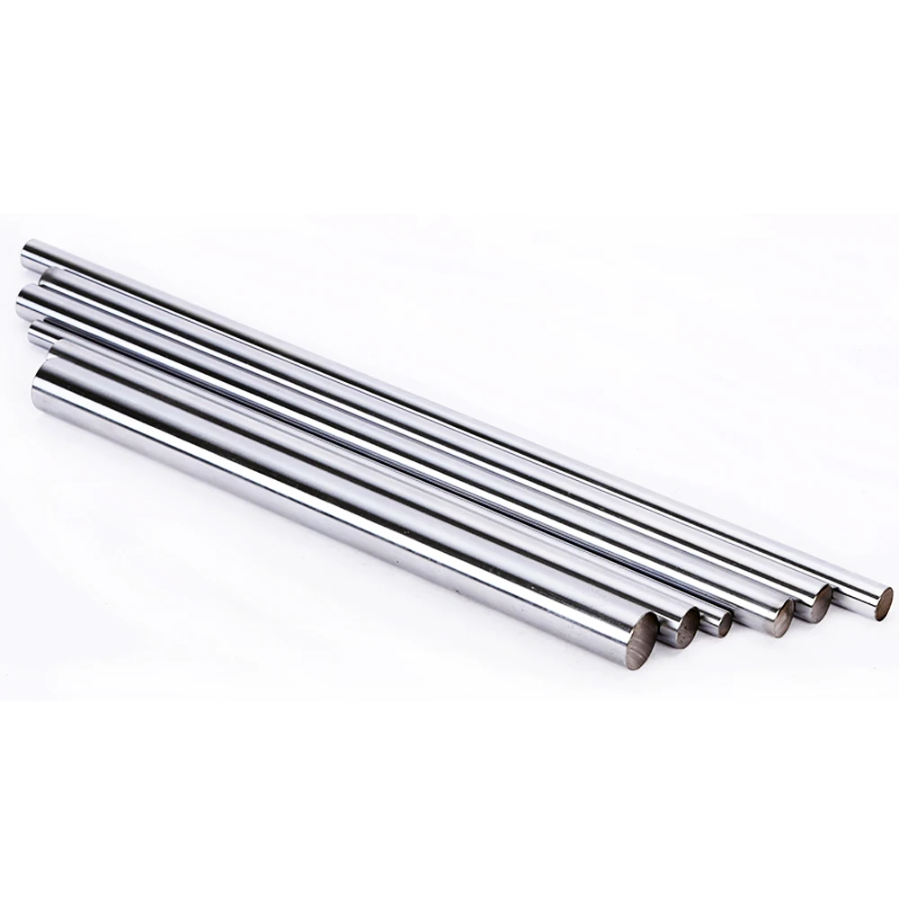 2PCS M8 80/90/100/120/145/150/200/250/300 MM Optical Axis Stainless Steel Linear Shaft Metric Round Rod Guide Slide Bar