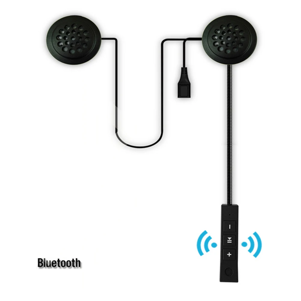 100 шт Bluetooth Анти-помехи для мотоциклетного шлема для верховой езды Hands Free наушники