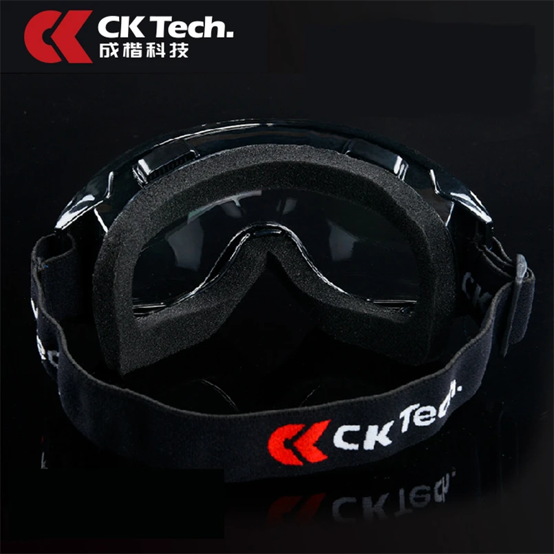 CK Tech. Защитные очки от пыли, ветра и песка, ударопрочные защитные очки, дышащие Регулируемые велосипедные очки