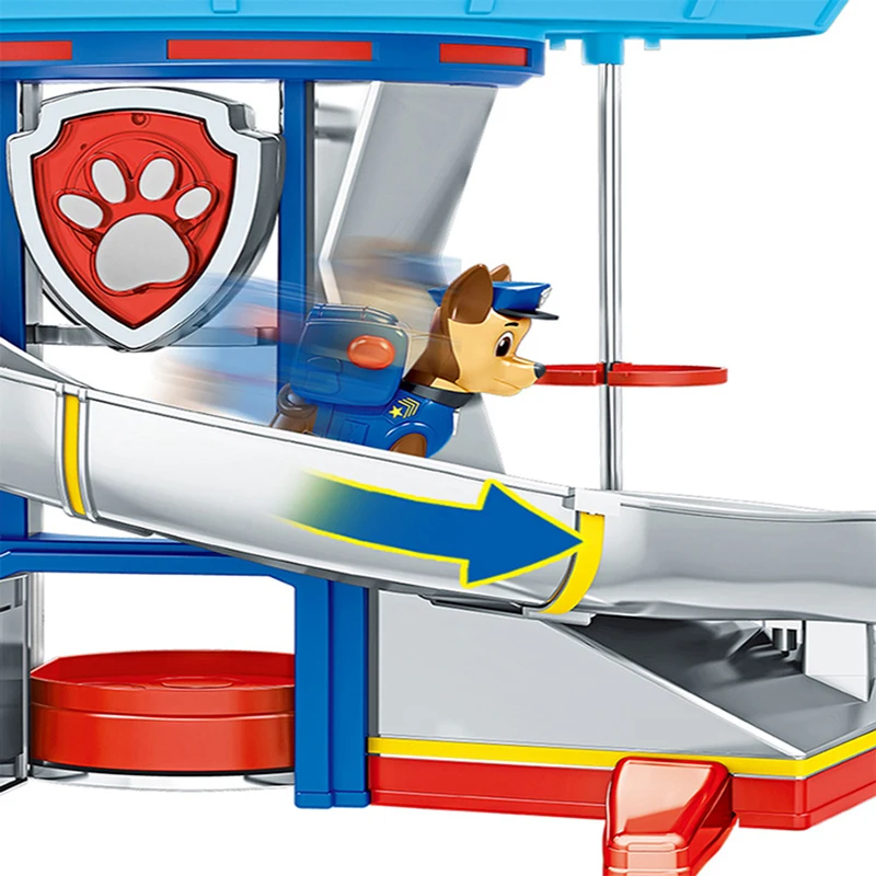 Paw Patrol Tower с музыкальным щенком Patrulla Canina Lookout Tower фигурка аниме игрушки для детей Рождественский подарок 2D64