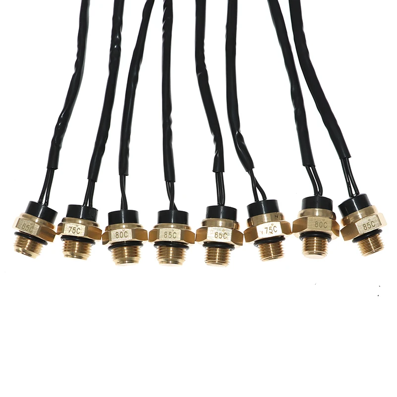 Thermostat Moteur 85°C Interrupteur Ventilateur Radiateur 85°C Pour Suzuki RF400, GK78A, UH125, Etc. | Compatible OEM 17680-45D00 Refroidissement Moteur Moto