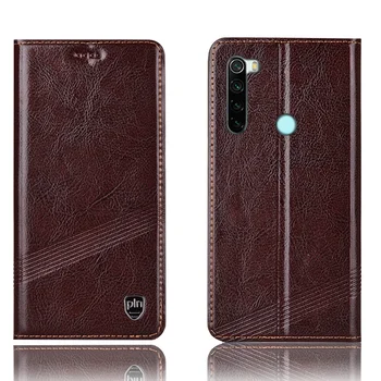 

Genuine Leather Flip Case Leather Cover Phone case For Redmi Note 8T/Redmi Note 8/Redmi Note 8 Pro Phone Bag Card Slot Holder