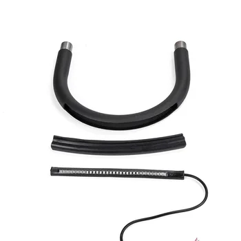

MOTO4U For YAMAHA Cafe Racer Scrambler Rear Seat Frame Hoop Loop with LED Brake Turn Tail Lights 203mm Motorcycle Accessories