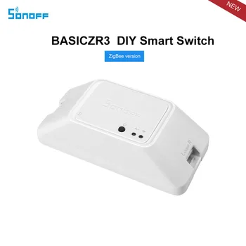 

SONOFF BASICZBR3 Zigbee DIY Smart Light Switch Relay Module Wireless Remote controller Switch Works With Alexa SmartThings Hub