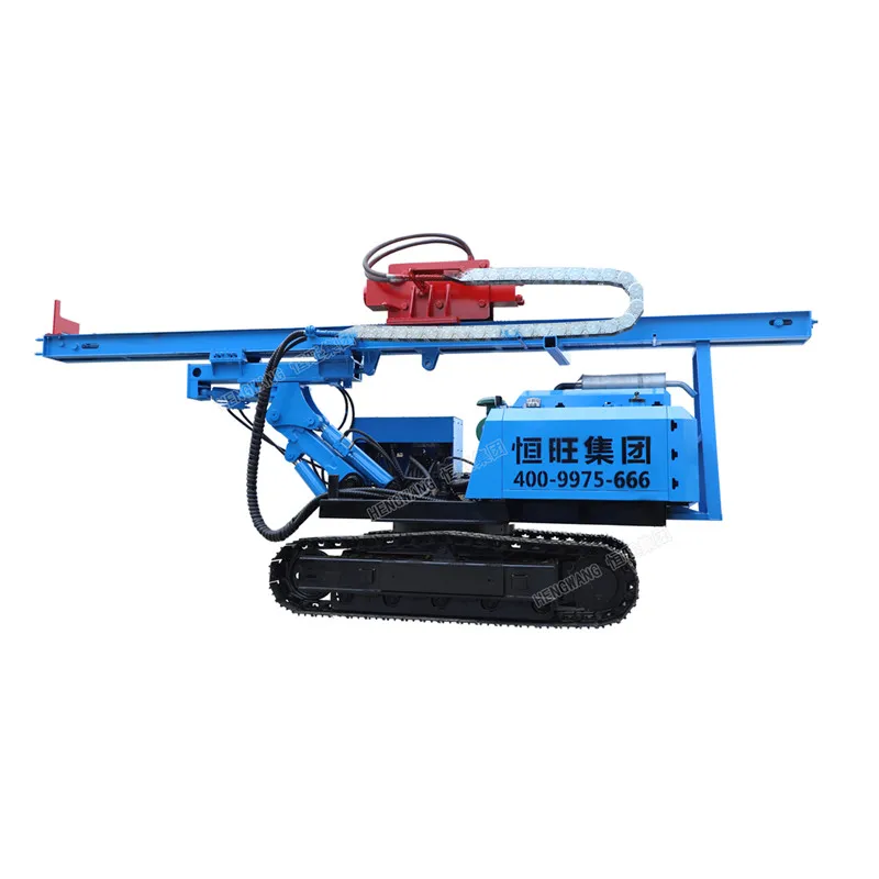 US $40.000.99 Crawled PV Station Installation Solar Pile Driver Borehole Drilling Machine With CE Certificate