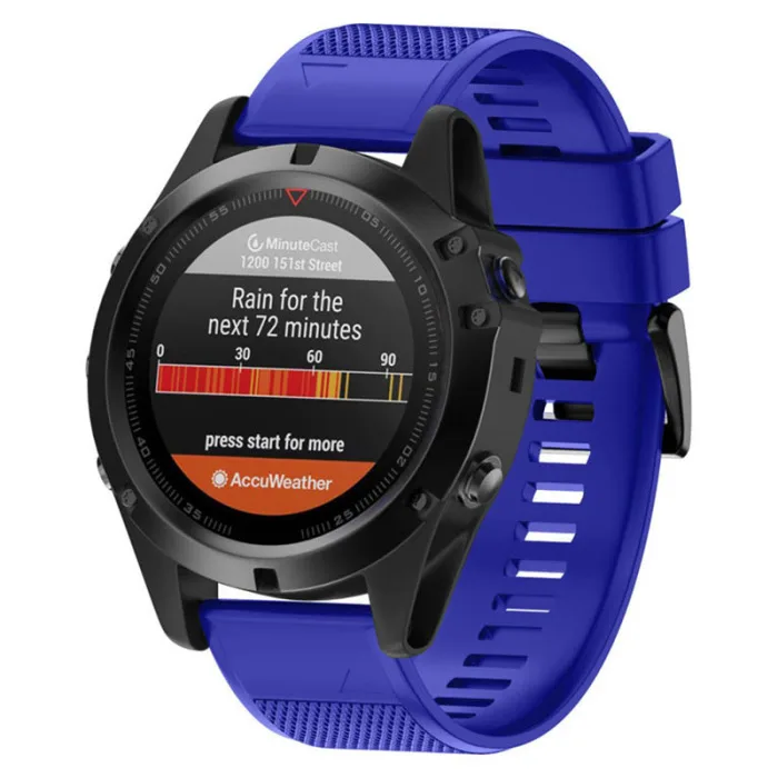 Мягкий силиконовый ремешок для часов для Garmin Fenix 5X/Fenix 3/Fenix 3 HR NC99