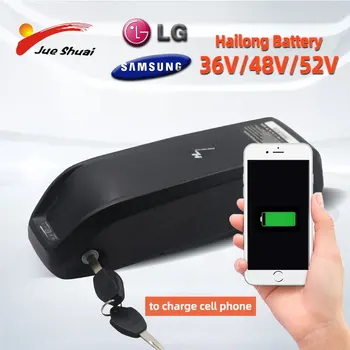 

Electric Bicycle 36V 18A / 21A Battery Hailong Lithium e bike Battery 52v 14ah Electric Bike Battery 48V 15A/18A