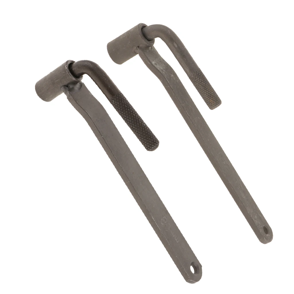 2x 9mm 10mm T shaped Motorcycle Valve Adjust Screw Tools Universal Valve Repair Tools Wrench