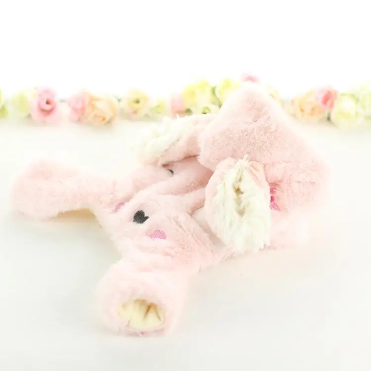 Kawaii зимняя одежда для собак четыре фута одежда для домашних животных Chiwawa jorkie Bomei платья в полоску - Цвет: Розовый