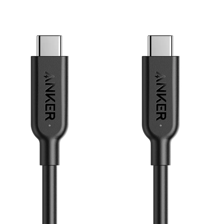 Anker نوع C 60 واط Powerline III USB-C إلى USB-C شحن سريع الحبل لسامسونج غالاكسي S20 زائد S9 S8 زائد شاحن الهاتف كابل