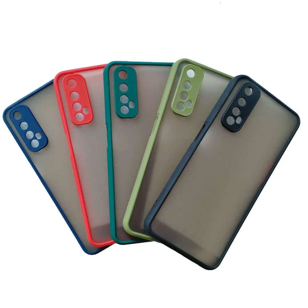 Чехол для realme Narzo 30 4G, противоударный чехол для телефона, матовая задняя крышка RMX2156, чехол для телефона, матовая защита