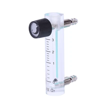 

0.1-3LPM 1L Oxygen Flow Meter Flowmeter with Control Valve for Oxygen Air Gas