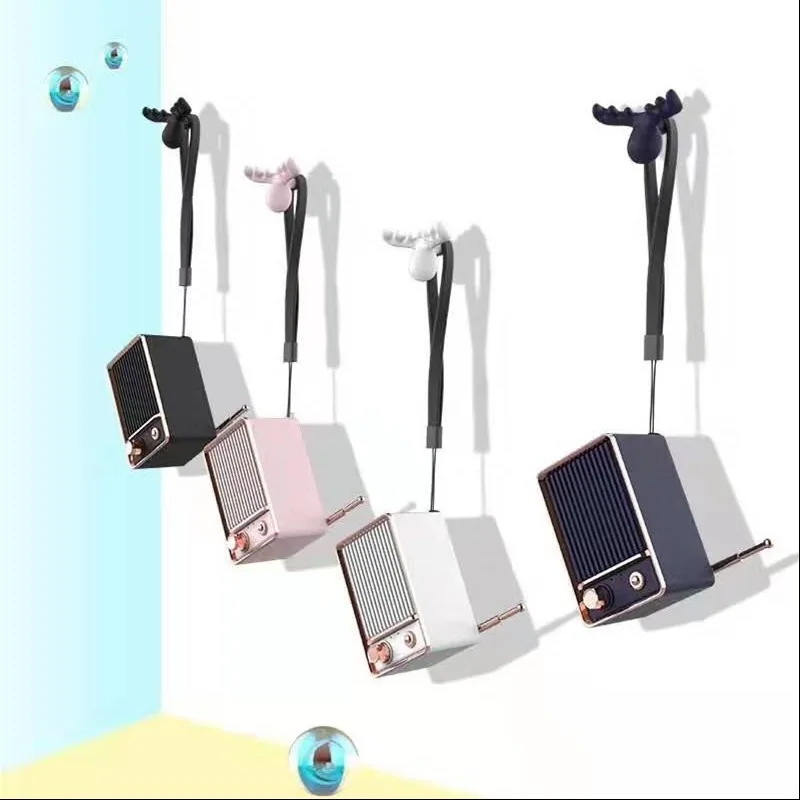 

Free shipping Retro bluetooth speaker Creativity TV mini wireless portable Vacuum plating Hands free bass Low power consumption