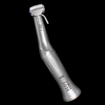 

Dental Implant Surgery Handpiece 20:1 Green Ring Reduction Slow Low Speed Handpiece Contra Angle with Fiber Optic Led E-TYPE