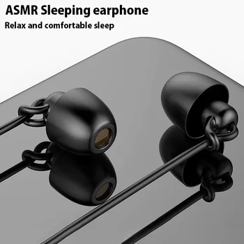 

Earphone Hifi Headset Noise-Cancel Sleeping Earbud Soft Silicone Headset TPE Wire No Ear Pressure Earbuds For Xiaomi Huawei