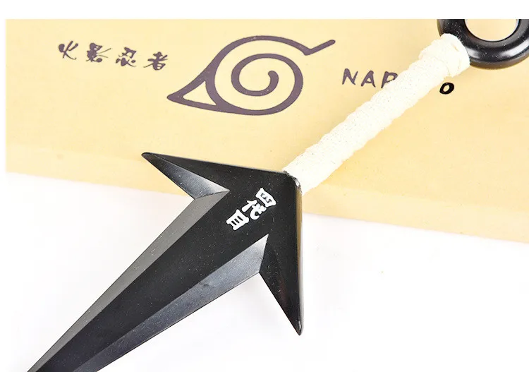 Аниме Наруто Namikaze Minato аксессуары для косплея Konoha kakahi ниндзя оружие Броня Shuriken металический бросок 26 см кунай костюм реквизит
