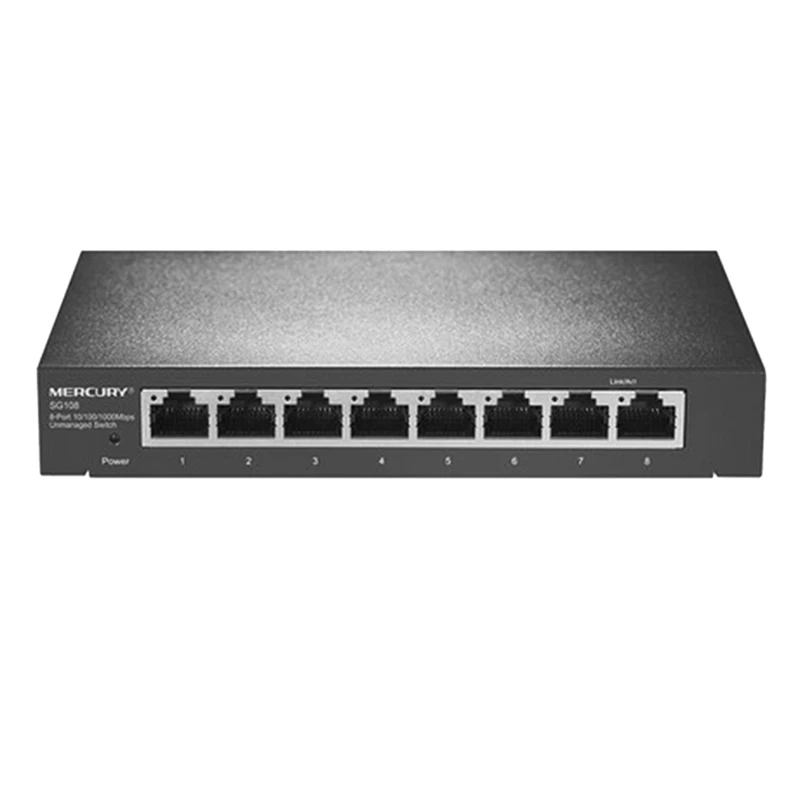 TL-SG108 8-портовый гигабитный неуправляемый сетевой коммутатор Ethernet сплиттер Plug Play