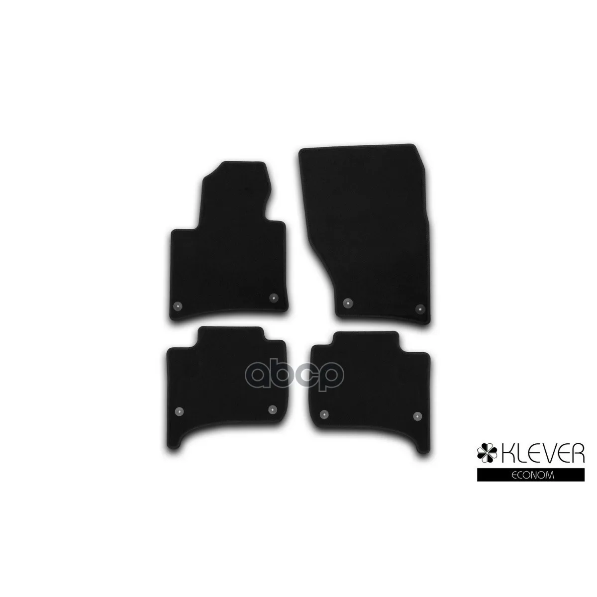 Коврики В Салон Klever Econom Volkswagen Touareg 2010-, Внед., 4 Шт.(Текстиль) Klever арт. KVR01513601200k