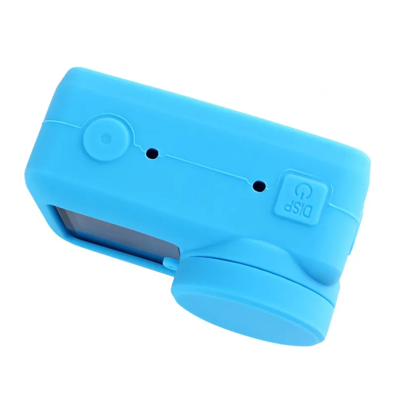 

Sport Camera Lens Sport Camera Silicone Cover Case Sling Strap for DJI OSMO ACTION Protective Accessory