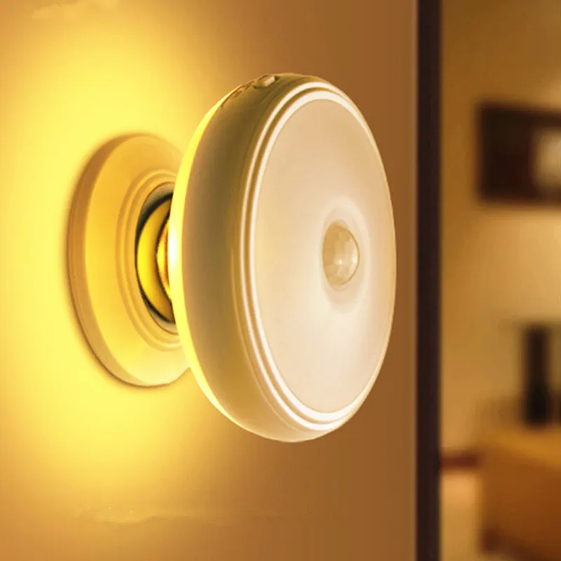  Star Rain Motion Sensor light 360 Degree Rotating Rechargeable Magnetic LED Night Light Wall lamp f - 32917517824