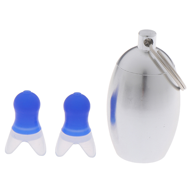 Pair Anti-Noise Ear Protectors Noise Cancelling Ear Plugs Waterproof Soft Silicone Earplugs For Sleeping Swimming Flight