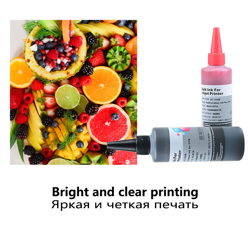 Tinta de sublimación de transferencia térmica, compatible con impresoras Epson  XP 603, 2100, 2105, 3100, 3105, 4100, WF 4105, 2810, 2830, 2835, 2850,  603XL,|Kits de recarga de tinta| - AliExpress