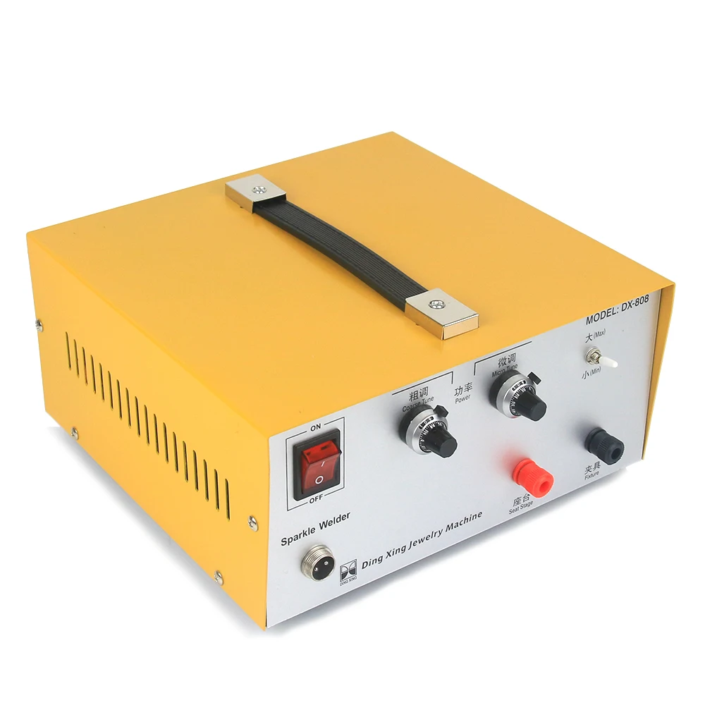 DX-80A 펄스 스폿 용접 핸드 헬드 레이저 스폿 용접기, 골드 실버 쥬얼리 가공 도구, 110V, 220V, 50Hz, 60Hz