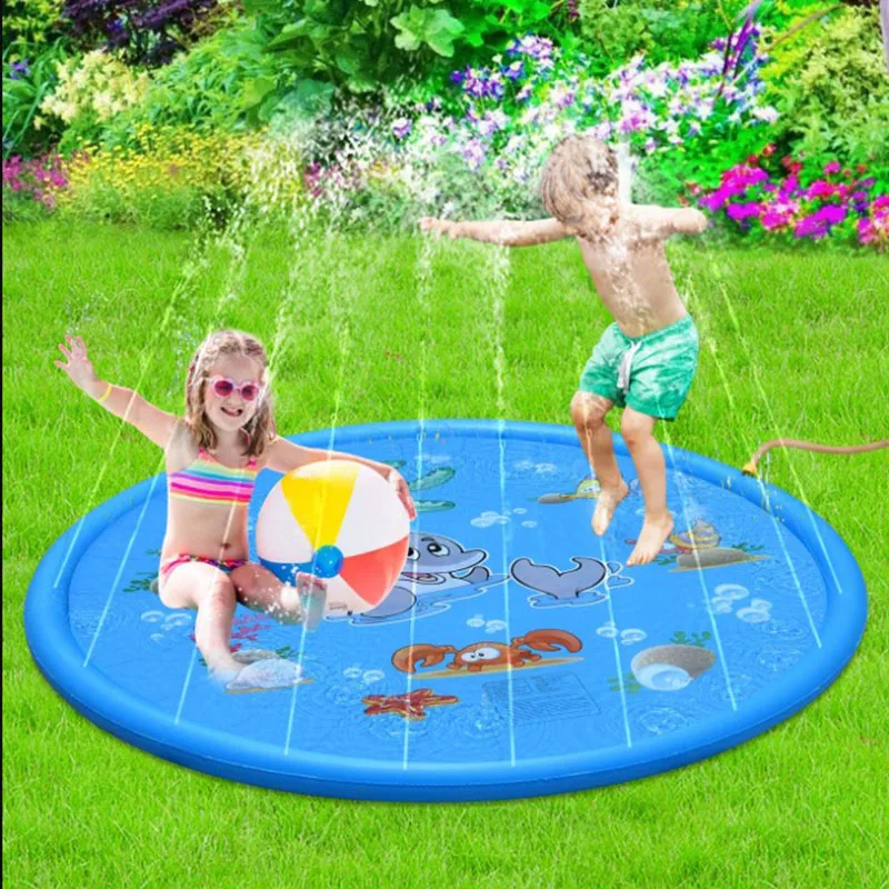 water mat with sprinkler