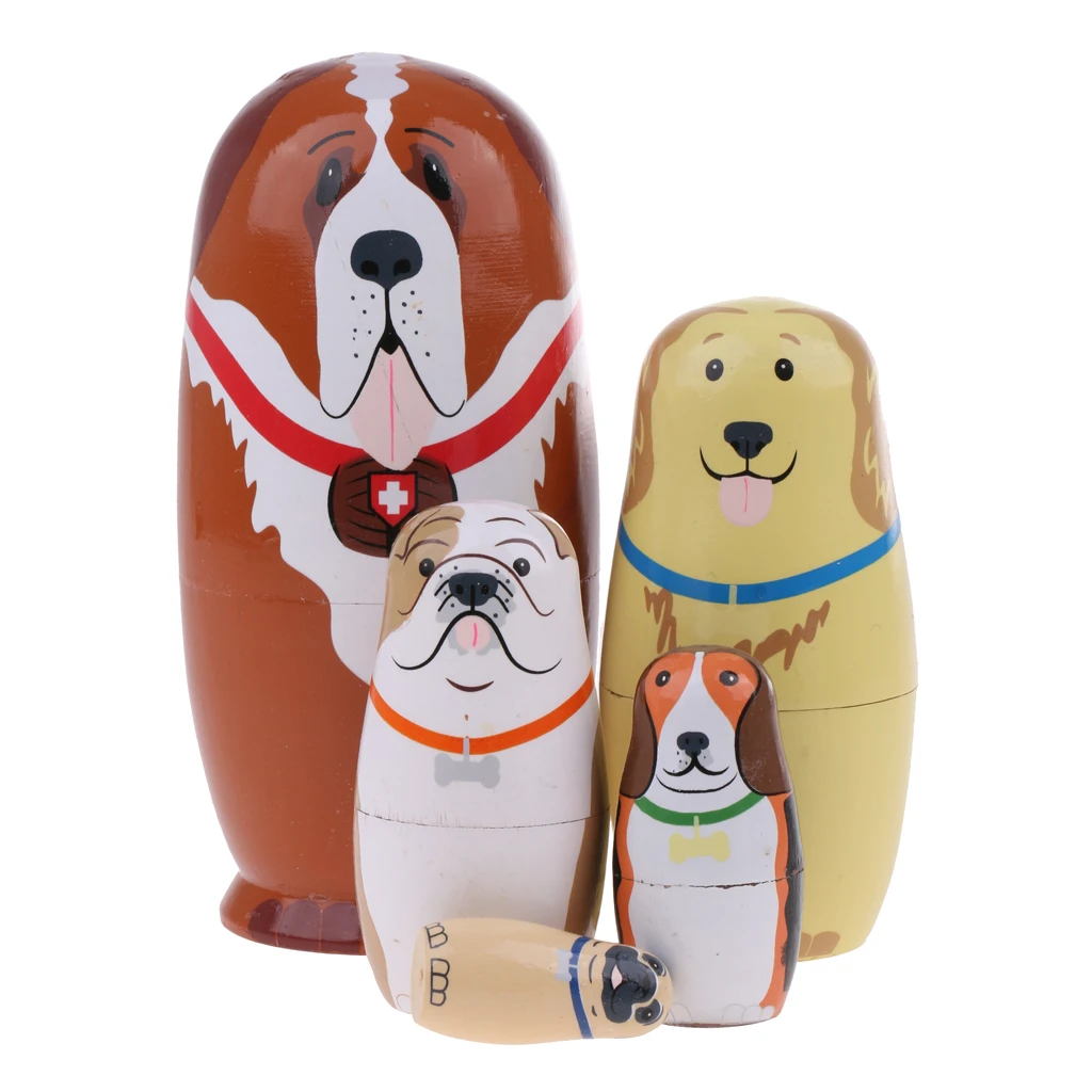 dog russian dolls