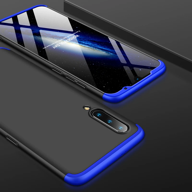360 градусов чехол для Xiaomi mi 9T Pro 9 8 SE A2 A1 Lite 6 5s Play Note Max 3 mi x 2 2S чехол 3 в 1 Жесткий PC защитный матовый чехол